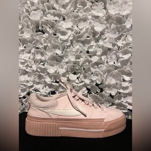Nike Women's Light Pink Platform Sneakers